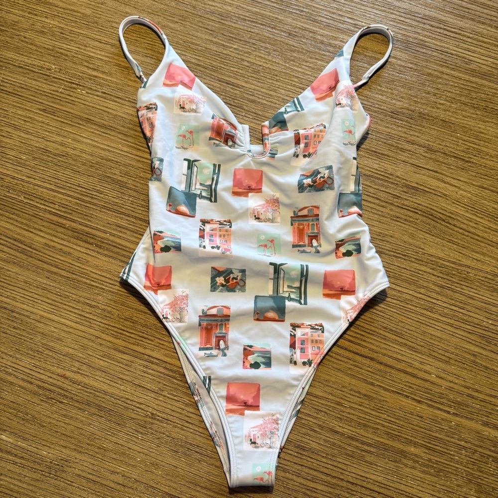 NWT Abercrombie & Fitch U-Wire One Piece Swimsuit - Picture 2 of 10